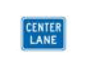 M Series Route Marker and Auxiliary Sign - White on Blue/Green/Brown - Image 1
