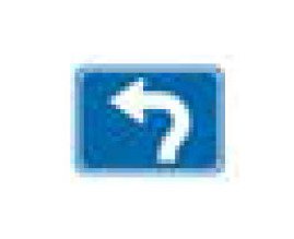 Sign Solutions M Series Route Marker and Auxiliary Sign - White on Blue/Green/Brown - Image 1