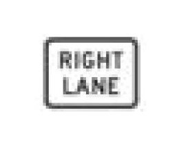 M Series Black/Green Route Marker & Auxiliary Sign - 24x18 / 36x24 - Image 1