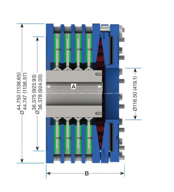 136-0 Series Municipal Style Kevlar® Reinforced Rubber Plug - 24in Diameter, 2in Bypass - Image 2