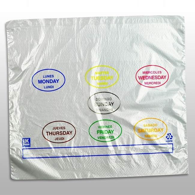 EconoPortion 0.5 Mil Food Control Bags, 10x8.5", 2000-Count - Image 1