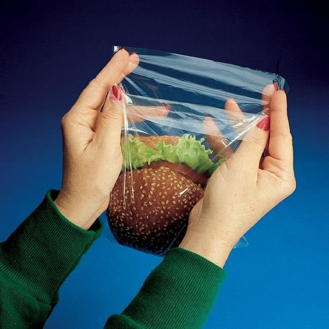 FDA-Compliant 6x6 inch 1.2 Mil Seal Top Sandwich Bags (Case of 1,000) - Image 1