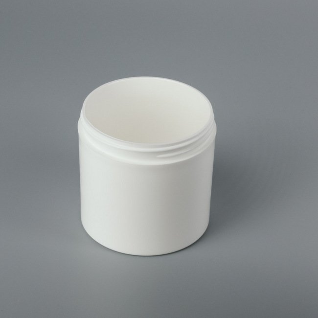 MRP Solutions 6 oz Plastic Double Wall Round Jar - Image 1