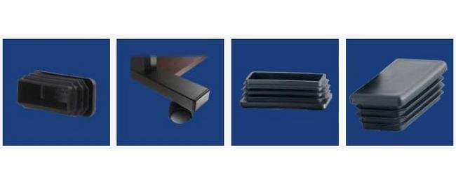 Heavy-Duty Polyethylene Plugs for Standard Rectangular Tubes - Image 3