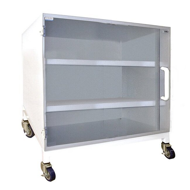 Polypropylene Storage Cabinet with Static Dissipative Doors - Image 1