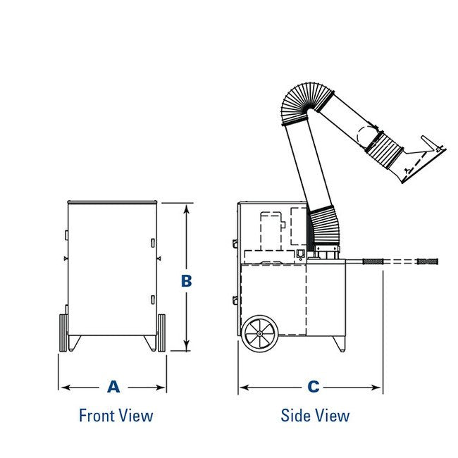 Donaldson® Torit® Porta-Trunk™ Fume Collector - Image 2