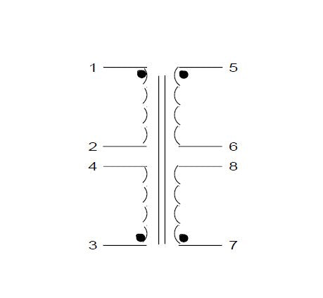 PC Mount Flat Pack Power Transformers - FP24-250, 24.0 V CT, 0.25 A - Image 3