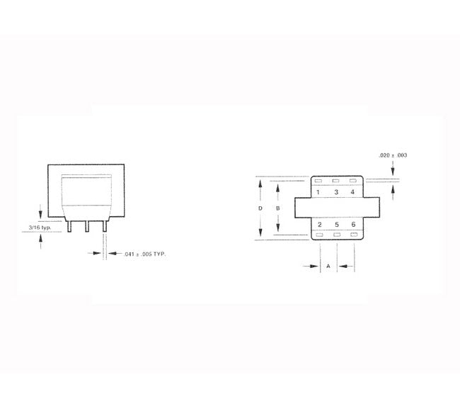 Dual Secondary PC Mount Power Transformer - Image 2