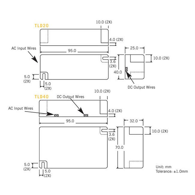 20-40W Single Output Encapsulated Switching Power Supply - Image 2