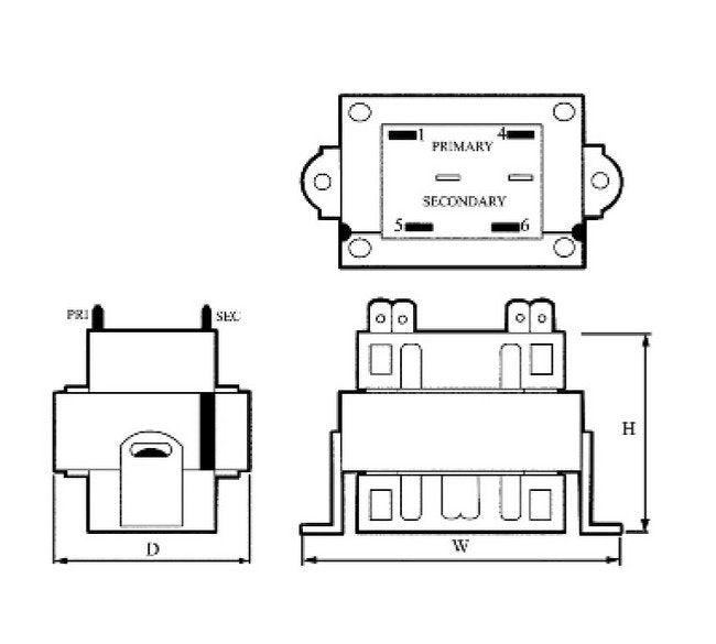 Tamper Resistant Class-2 Power Control Transformers - Image 2