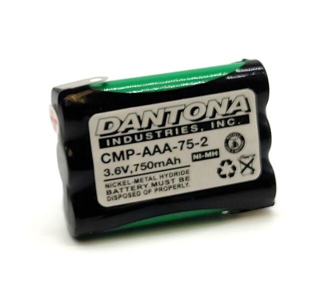 3.6V 750mAh Premade Nickel Cadmium/Nickel Metal Hydride Battery Pack - Image 1