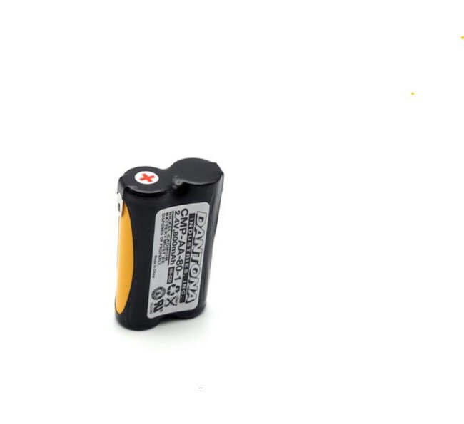2.4V 800mAh Premade NICAD/NIMH Battery Pack with Solder Tabs - Image 1