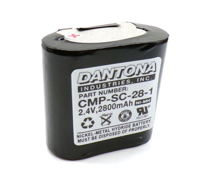 2.4V 2800mAh Premade NICD/NIMH Battery Pack - Image 1