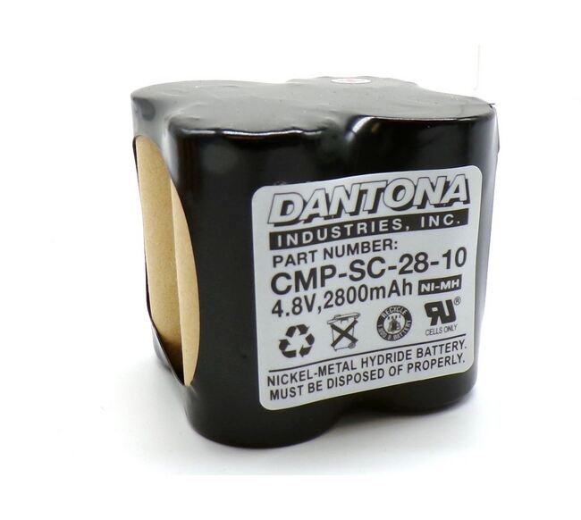 2800mAh 4.8V Premade NICD/NIMH Battery Pack - Image 1