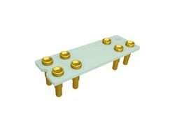 JCC SMT1 Series 2.54mm Solder Dip 7-Pin Relay Socket - Image 1