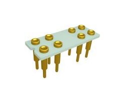 JCC SCH Series 2.54mm Spacing Solder Dip 8-Pin Relay Socket - Image 1