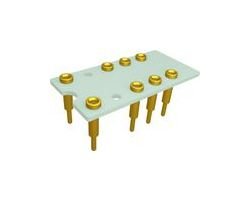 JCC TX25V Series 5.08mm Spacing Solder Dip 8-Pin Relay Socket - Image 1