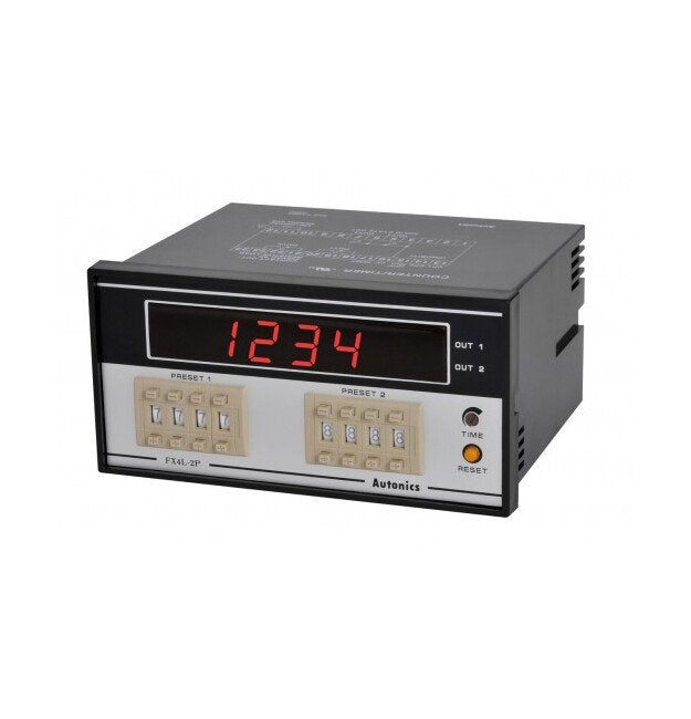 Autonics USA 4-Digit AC Voltage Timer with Dual Presets - Image 1