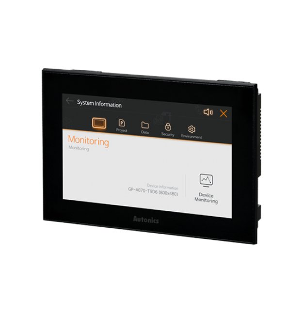 Autonics USA 152.4x94.44 mm 24V DC HMI Display - Image 1