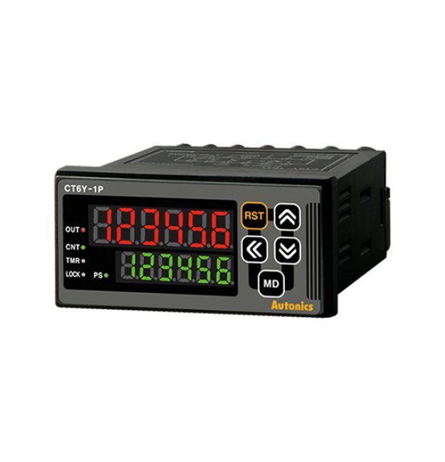 Autonics USA 72mm 24V AC Voltage Counter - Image 1