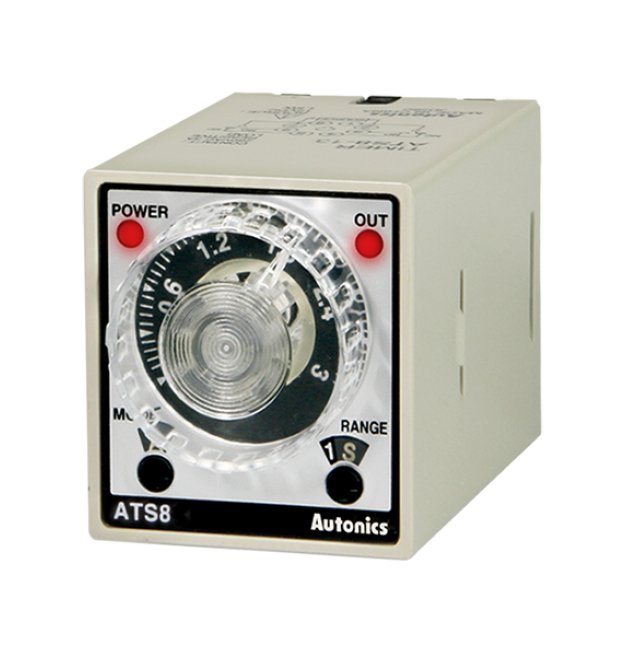 Autonics USA Small Analog Timer - 24V to 240V DC Voltage - Image 1