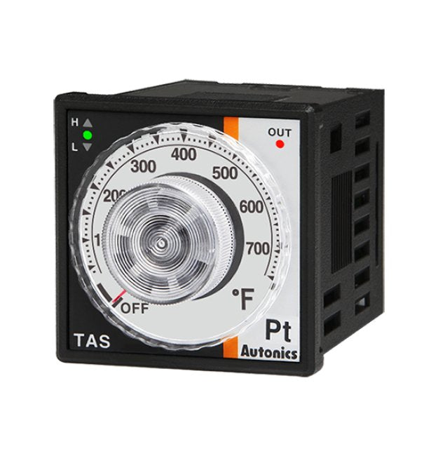 Autonics USA 100-240V AC Temp Controller - Analog/PID, Relay Output, RTD Input - Image 1