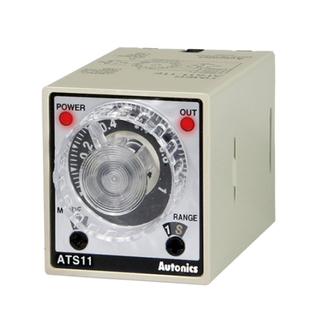 Autonics Small Analog Timer - Multi-Range 6-Mode Controller - Image 1