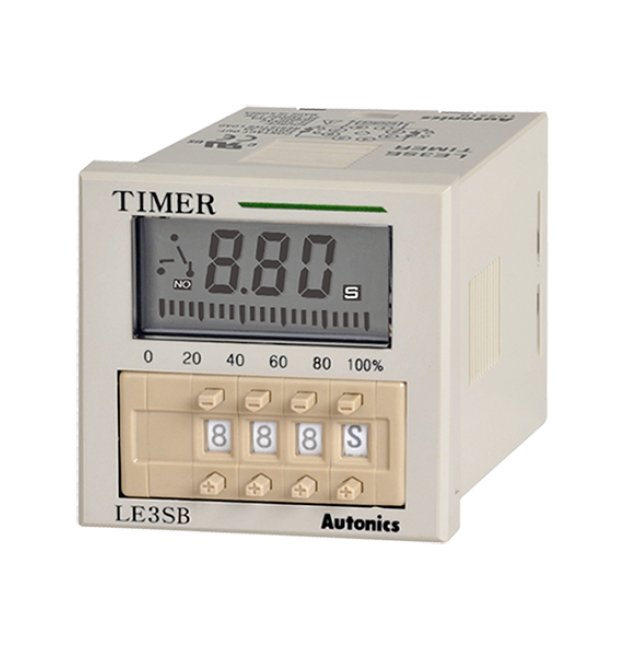 Autonics USA Digital AC Voltage Timer - 24-240V, -10 to 55°C - Image 1