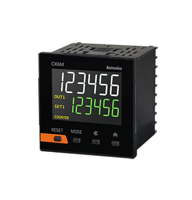 Autonics USA 6-Digit 72mm Width Counter - Image 1