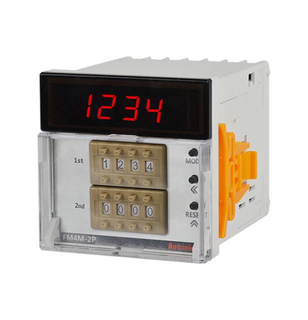 Autonics USA 72mm Digital Measuring Counter with Dual Presets - Image 1