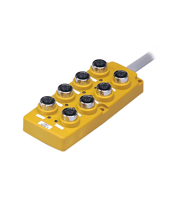 Autonics USA 8-Port Distribution Box with PNP Input Logic - Image 1