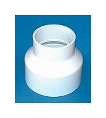 8 Inch x 6 Inch PVC DWV Slip Socket Coupler - Image 1
