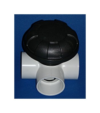 2-in PVC Check Valve with 3-Way Diverter, FlexPVC Brand - Image 1