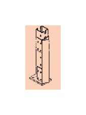 Brass Male Connector - Unilok Bore Through, 3/16 Tube Fitting x 1/4-18 MNPT - Image 1