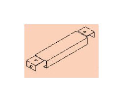 Unilok Male Connector-Bored Through, Brass, 3/8" TF x 3/8" MNPT - Image 1