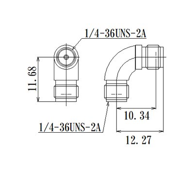 18 GHz SMA RF Between Series Adapter (Jack/Jack) - Image 2