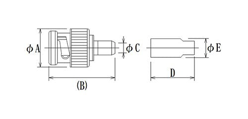 JCC RF BNC Connector - Crimp Type, 2.0-4.0 GHz Frequency, Plug Panel - Image 2