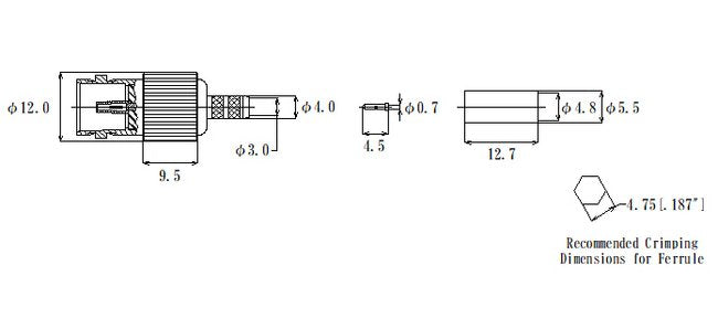 75Ω RF Micro BNC Connector Jack - Image 1