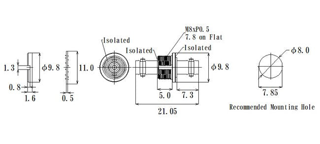 Micro BNC to BNC Adapter for RF Connectivity - Image 1