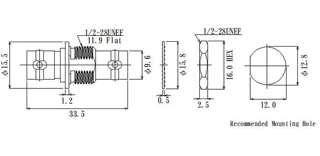 75Ω Micro BNC Adapter for RF Connectors - Image 1