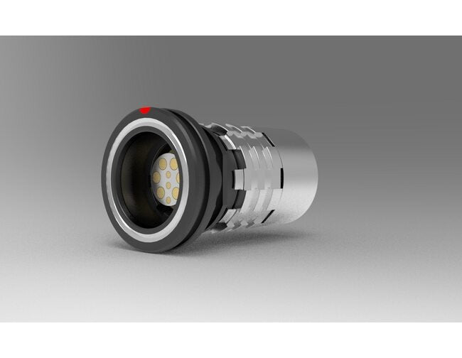 9 Point Contact In-Line Receptacle Ranger Connector - Image 1