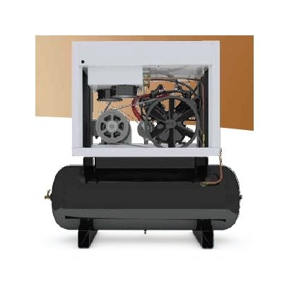 Paradigm Low Noise Reciprocating Air Compressor - 10/15 HP - Image 3