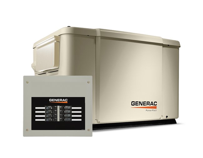 Generac 7.5 kW PowerPact Standby Generator - Image 1