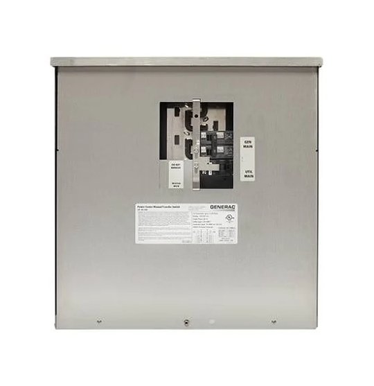 Generac 200A Utility/50A Generator Whole House Manual Transfer Switch - Image 1