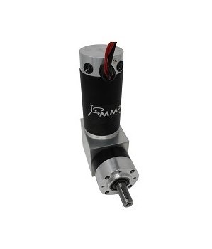 24V 39 RPM Right-Angled DC Gearmotor w/ 187 in-lb Torque - Image 1