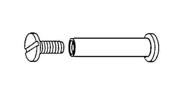 Stainless Steel Removable Screw 3/8" Length 8-32 - Image 2