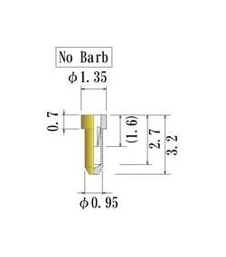 JCC Small Size Round Socket Pin (0.30-0.52mm) - Image 1