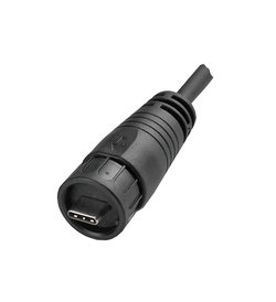 Round Waterproof USB Type-C 3.1 Plug Receptacle Connector - Image 1