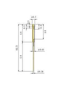 JCC 0.18-0.29mm Acceptable Small Size Round Socket Pin - Image 2