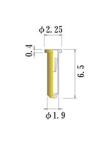 Medium Size Round Socket Pin (0.70-1.05mm) - JCC Brand - Image 1